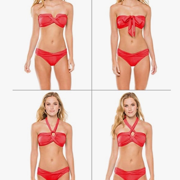 Anthropologie Seafolly Australia Bikini Swimsuit Set Size 10/12 - Picture 13 of 13